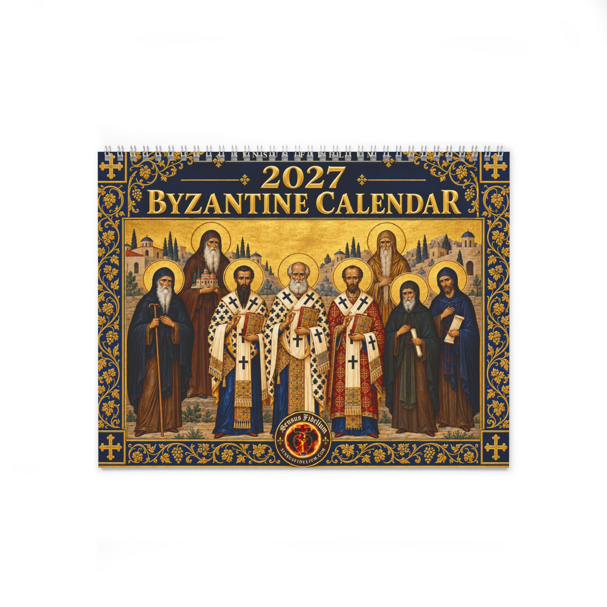2027 Ukrainian Rite Calendar – Saint Theme