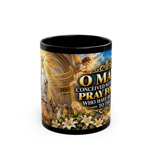 Miraculous Medal Mug – Religious Catholic Devotional Coffee Cup (11oz/15oz)