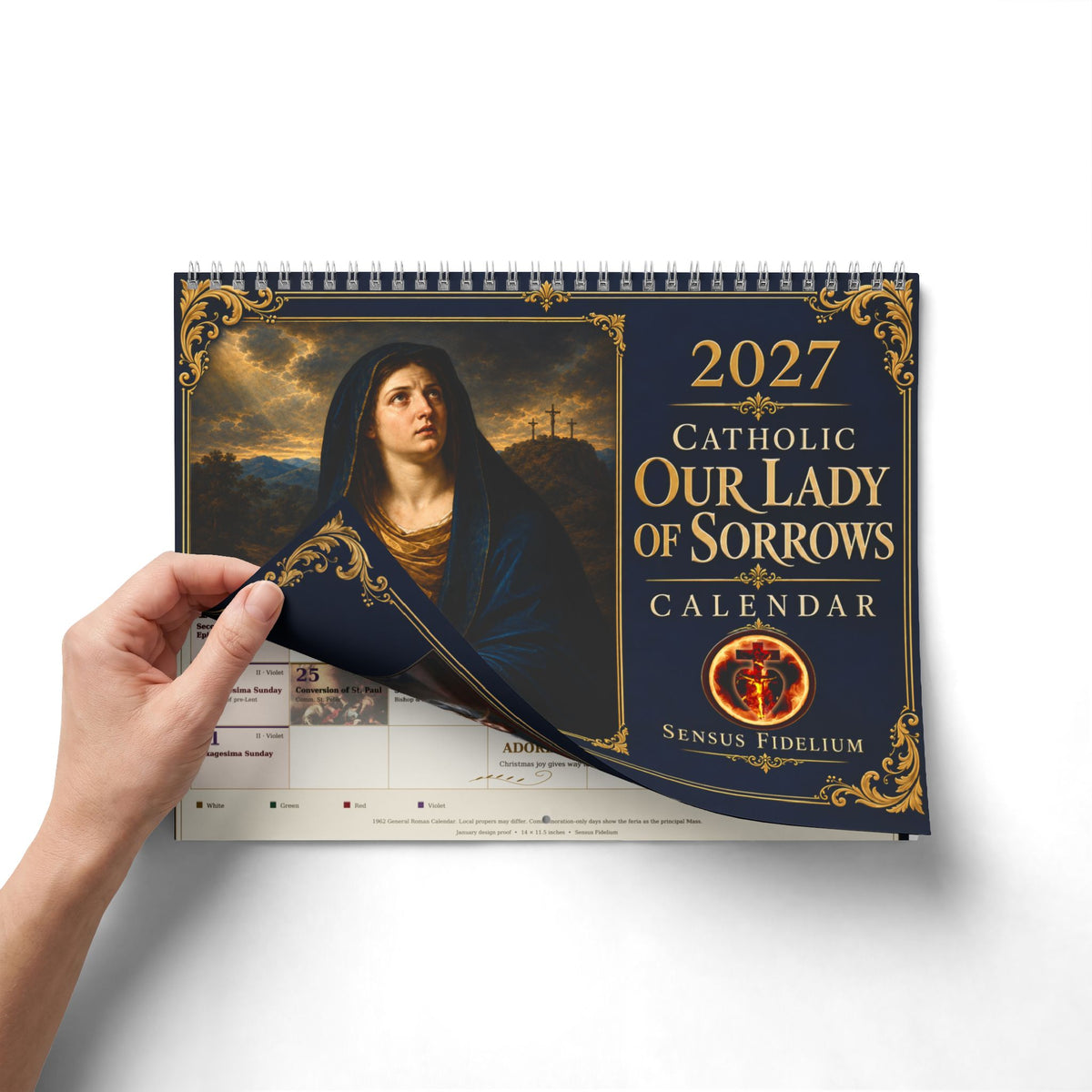 Our Lady of Sorrows TLM 2027 Calendar