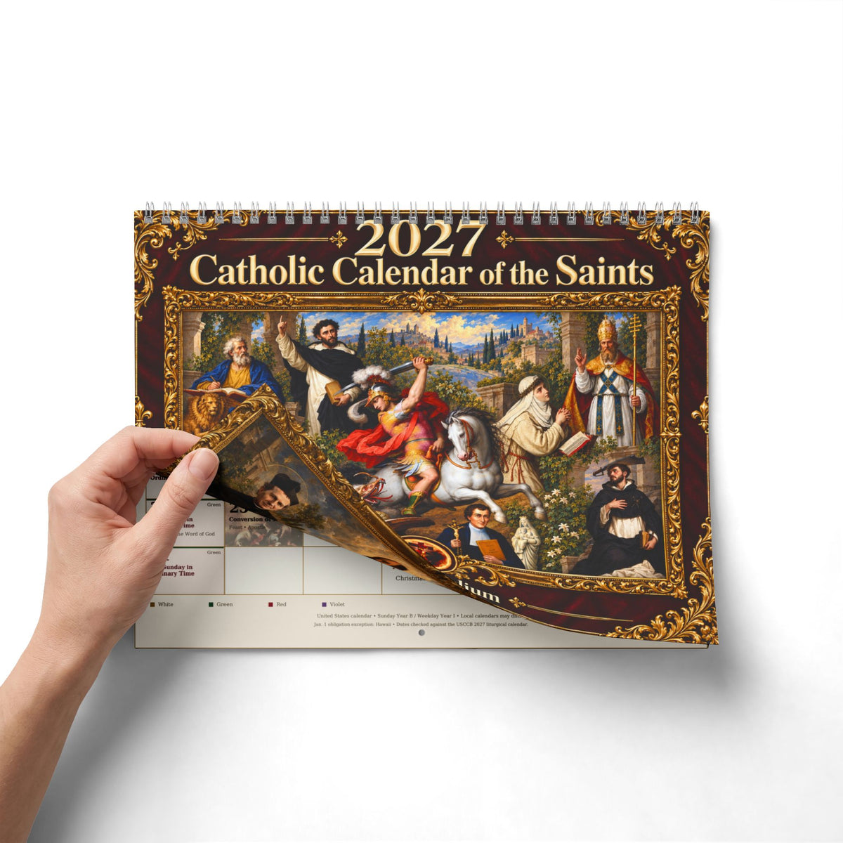 Saints Novus Ordo Calendar 2027