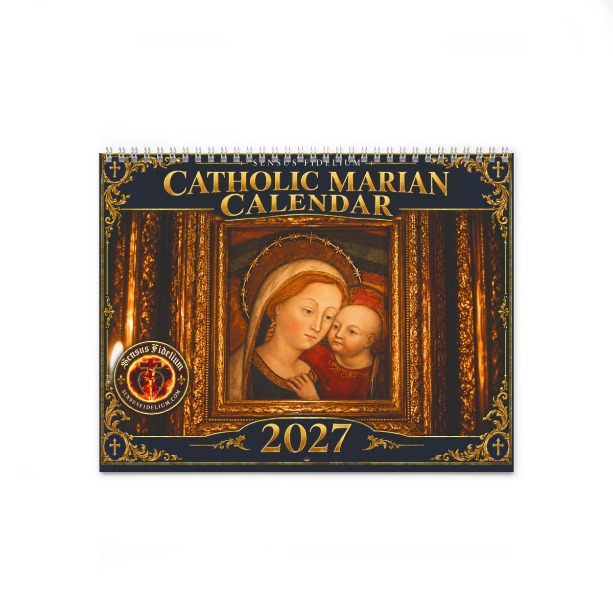 Novus Ordo Catholic Marian Wall Calendar 2027